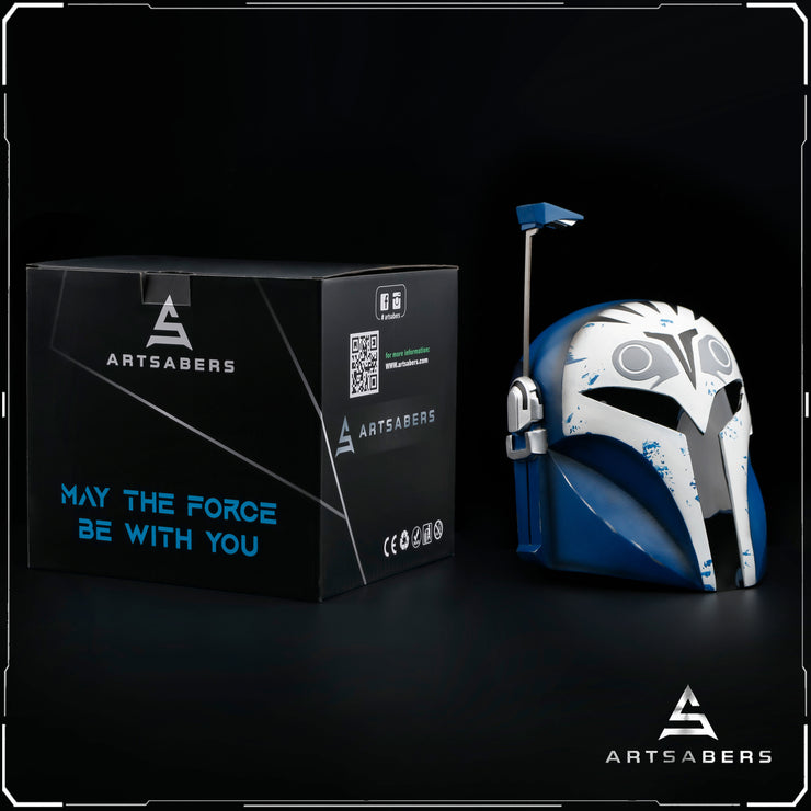 Bo Katan Helmet Bundle With Darksaber