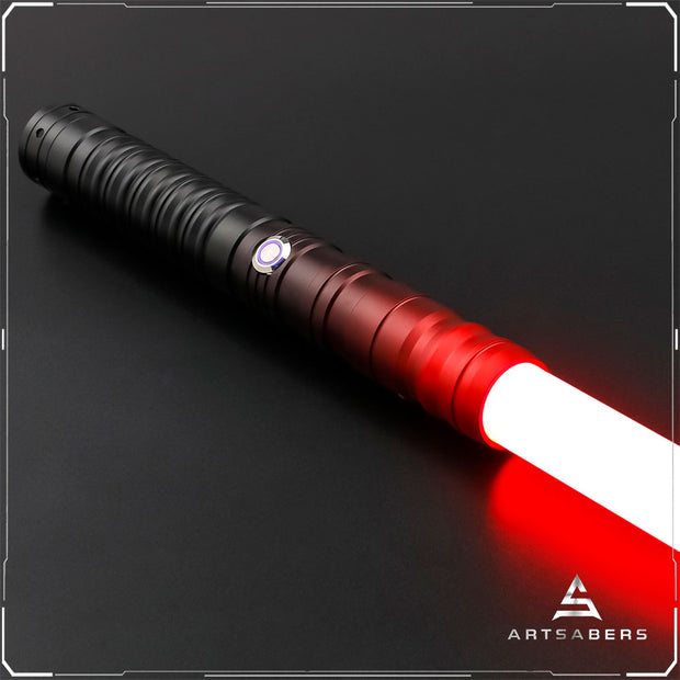 Red Veril Saber Base Lit Saber For Heavy Dueling