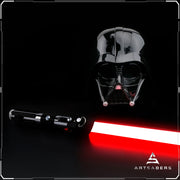 Darth Vader Helmet Bundle With SE Lightsaber