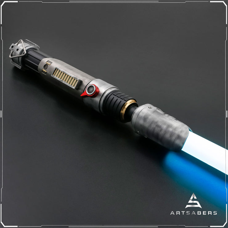 Weathered Sabine Pixel Blade Lightsaber