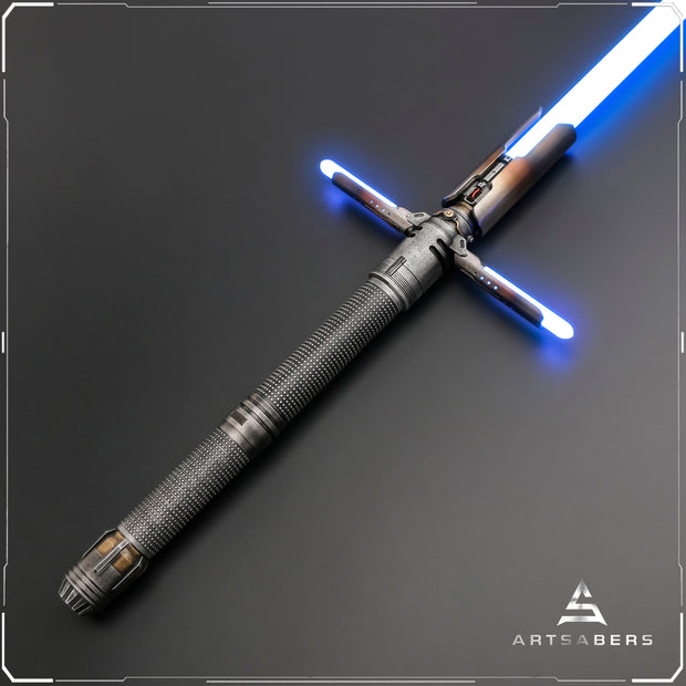 Cal Kestis Weathered Crossguard Lightsaber