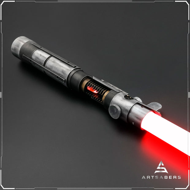 Weathered Starkiller Kybercrystal Saber Pixel Saber Proffie 2.2 or SN-Pixel