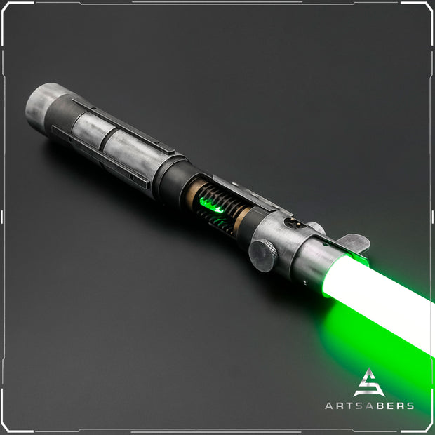 Weathered Starkiller Kybercrystal Saber Pixel Saber Proffie 2.2 or SN-Pixel