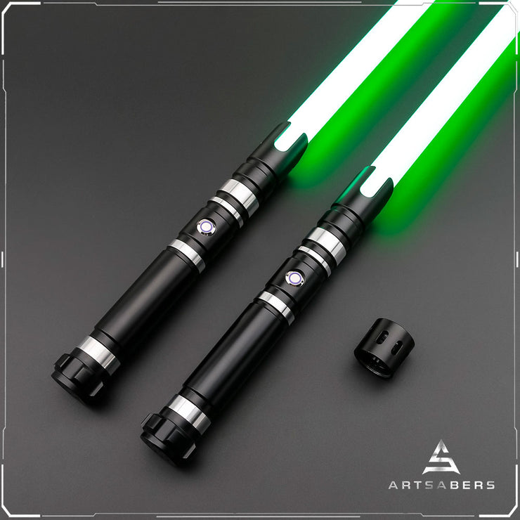 Black Hammer Double Bladed Lightsaber