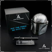 Mandalorian Helmet Bundle With Darksaber