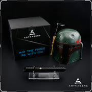 Boba Fett Helmet Bundle With Darksaber