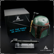 Boba Fett Helmet Bundle With Darksaber