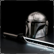 Mandalorian Helmet Bundle With Darksaber