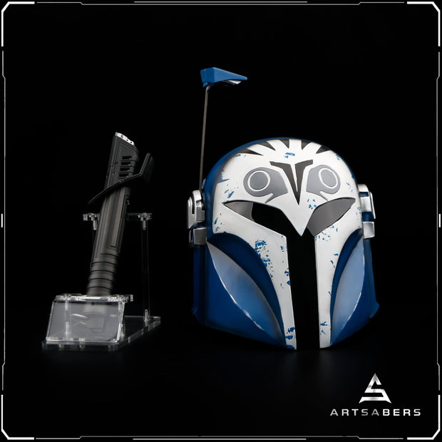 Bo Katan Helmet Bundle With Darksaber