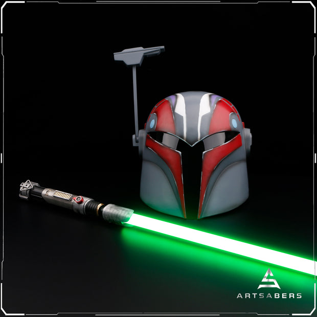 Sabine Helmet Bundle With Sabine lightsaber