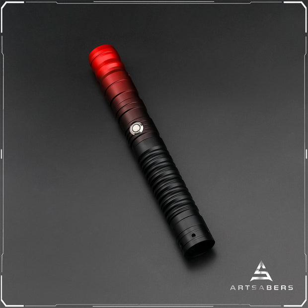 Red Veril Saber Base Lit Saber For Heavy Dueling