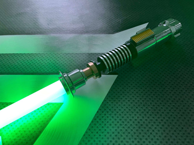 Luke Skywalker Force FX saber Dueling saber Base lit ARTSABERS