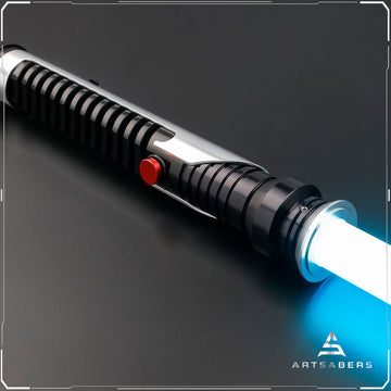 Qui-gon Jinn Neopixel Lightsaber With Blade and Hard Case 