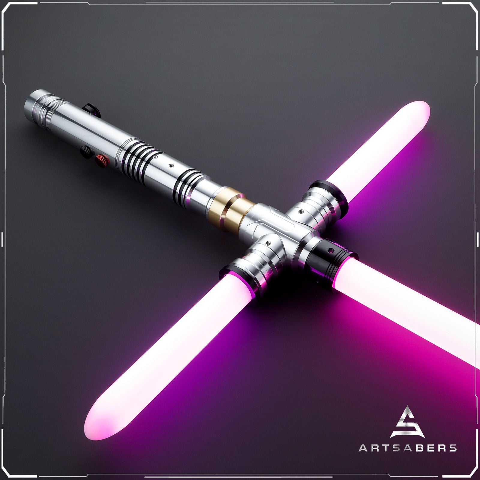 Purple best sale crossguard lightsaber