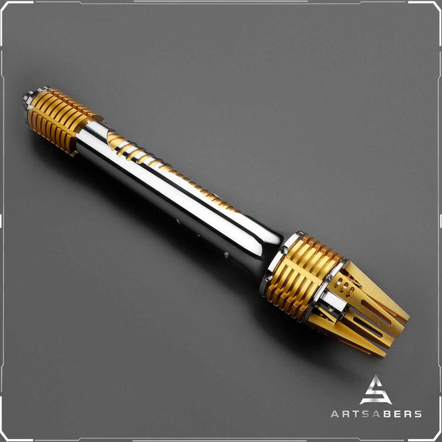 Gold Threepio Base Lit saber For Heavy Dueling ARTSABERS