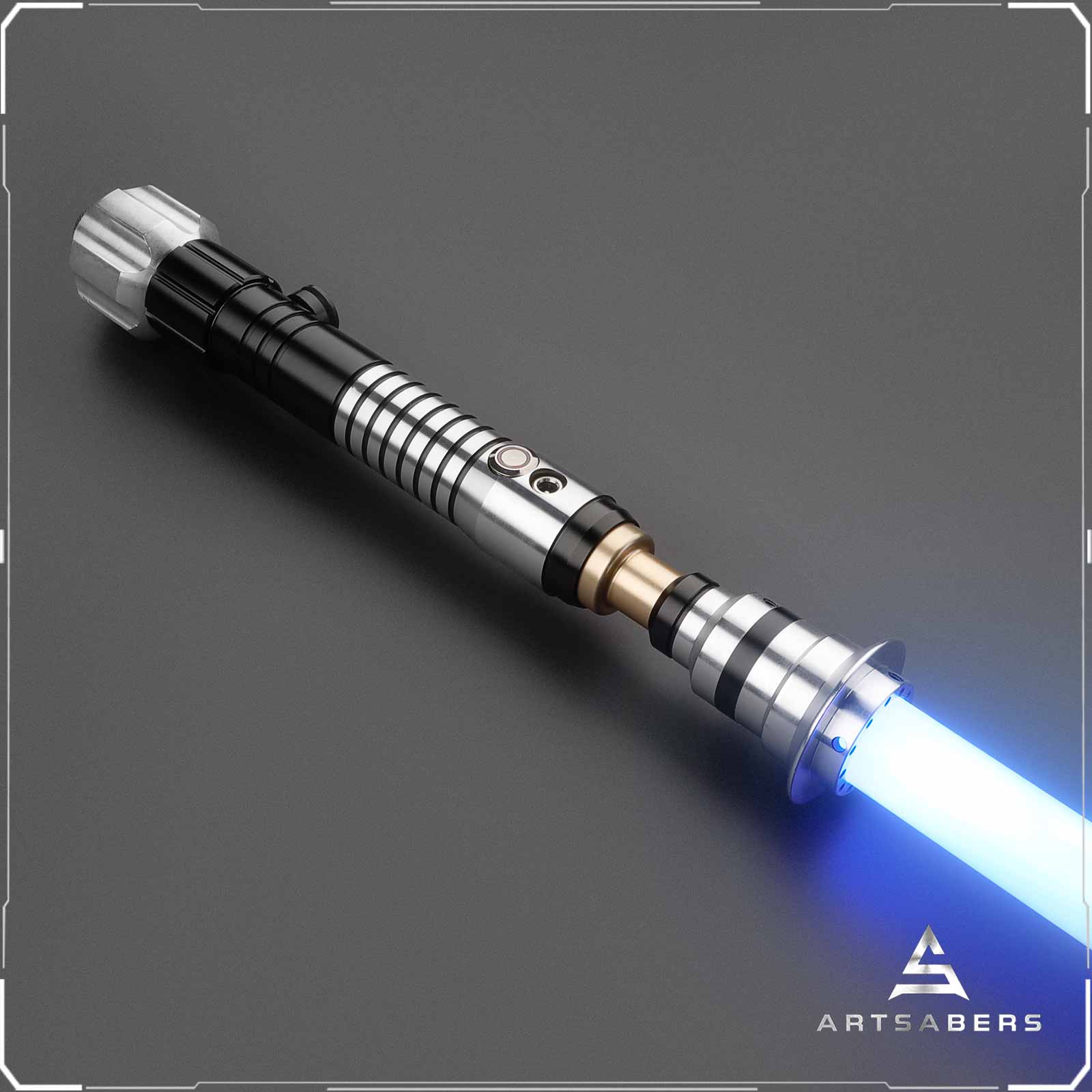 Buy SW V3 Silver Neopixel saber Online – ARTSABERS