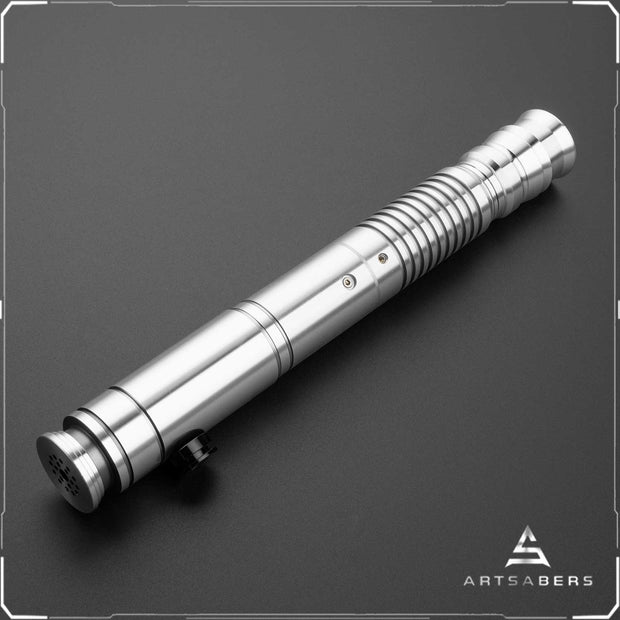 Silver Flamecreep saber Force FX saber Star Wars Heavy Dueling saber ARTSABERS