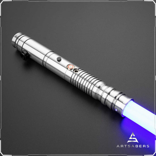 Silver Flamecreep saber Force FX saber Star Wars Heavy Dueling saber ARTSABERS