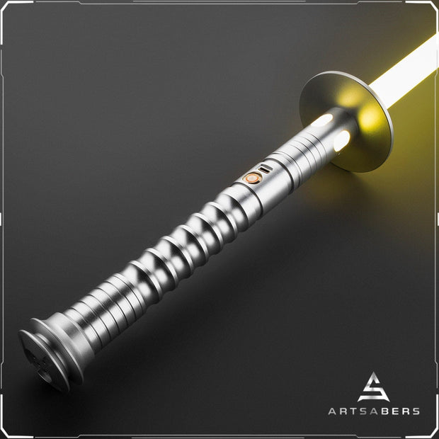 Silver Katana Lightsaber Force FX Lightsaber Star Wars Heavy Dueling Lightsaber ARTSABERS 