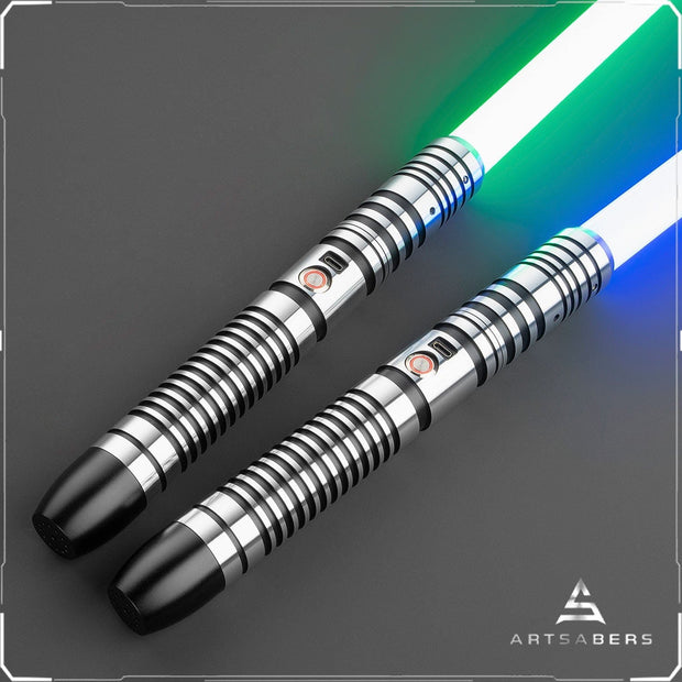 Black ARRIO V2 Double Bladed saber Star Wars saber ARTSABERS