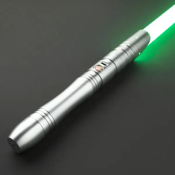 Apprentice Silver Duelling Lightsaber - RGB-X