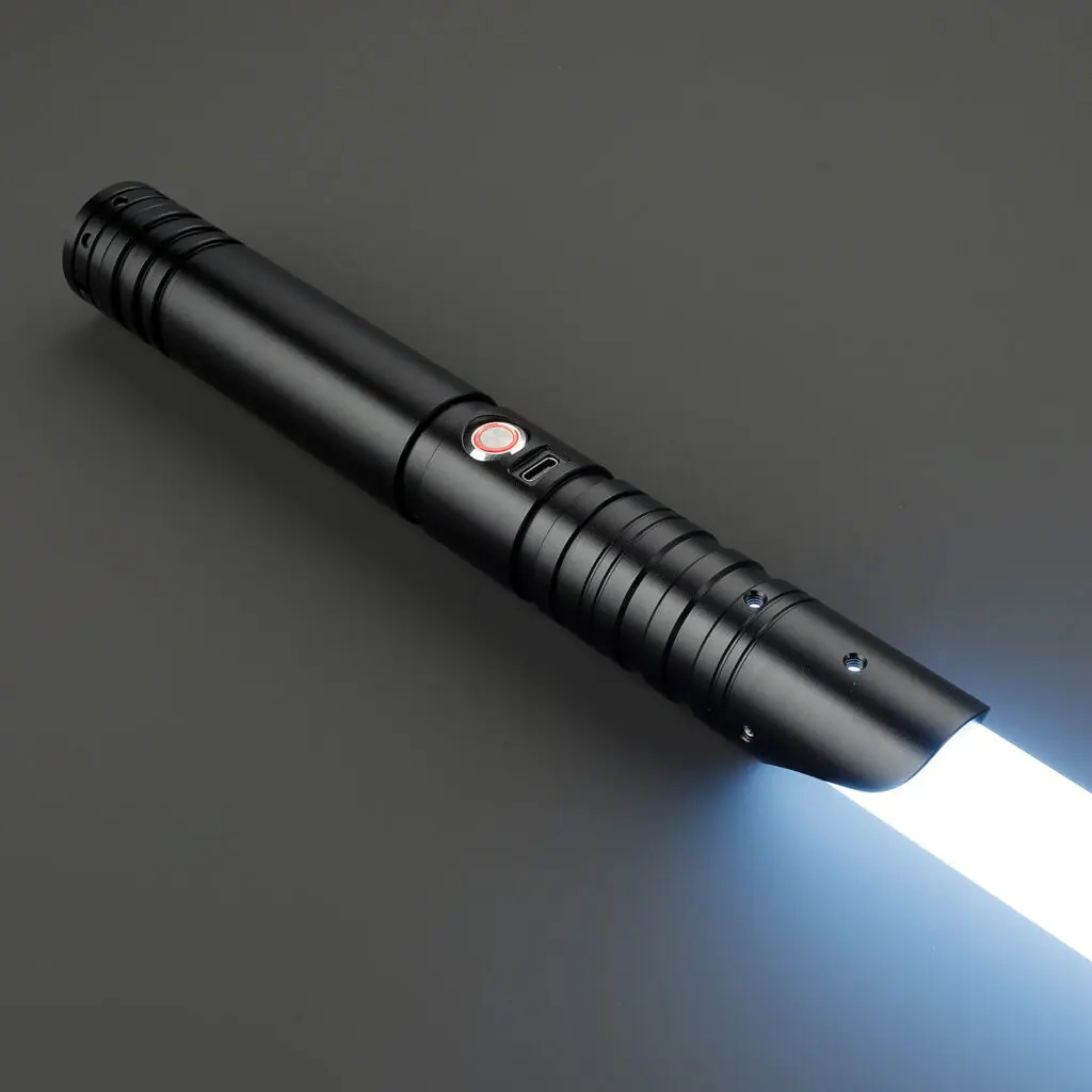 Black Lumino Duelling Lightsaber - RGB-X, view 1
