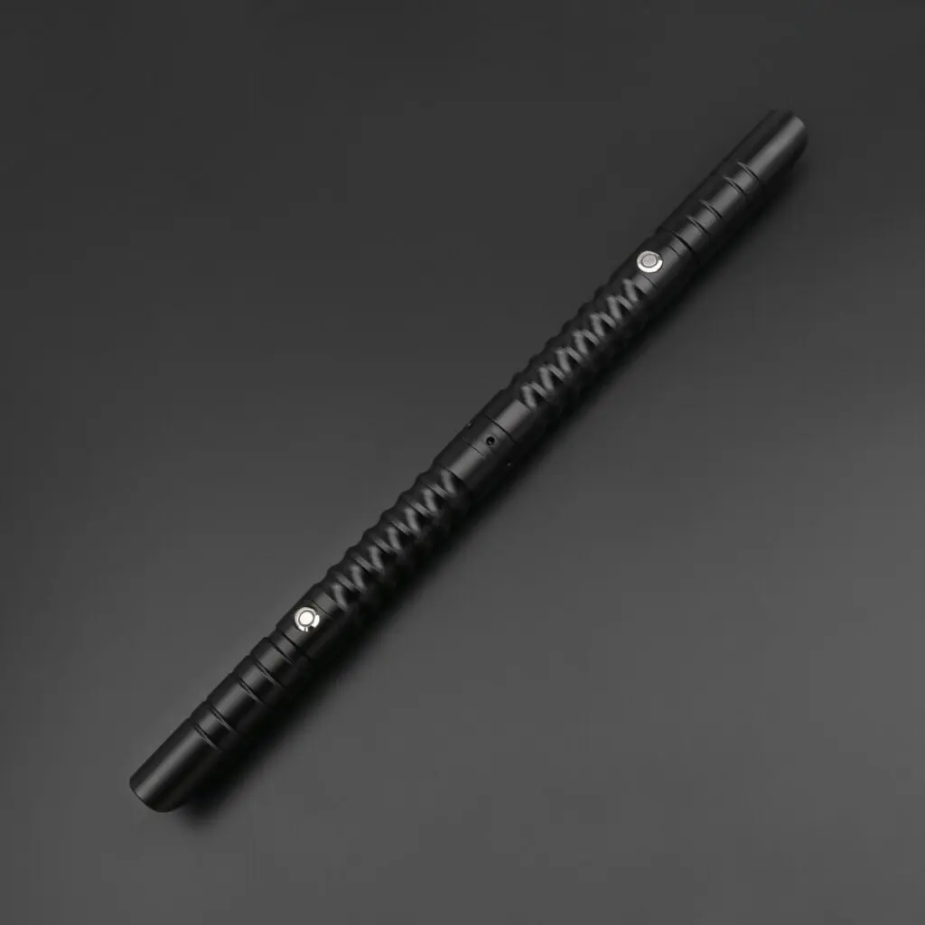 Black Simplex V3 Double-Bladed Duelling Lightsaber - S-RGB, view 1
