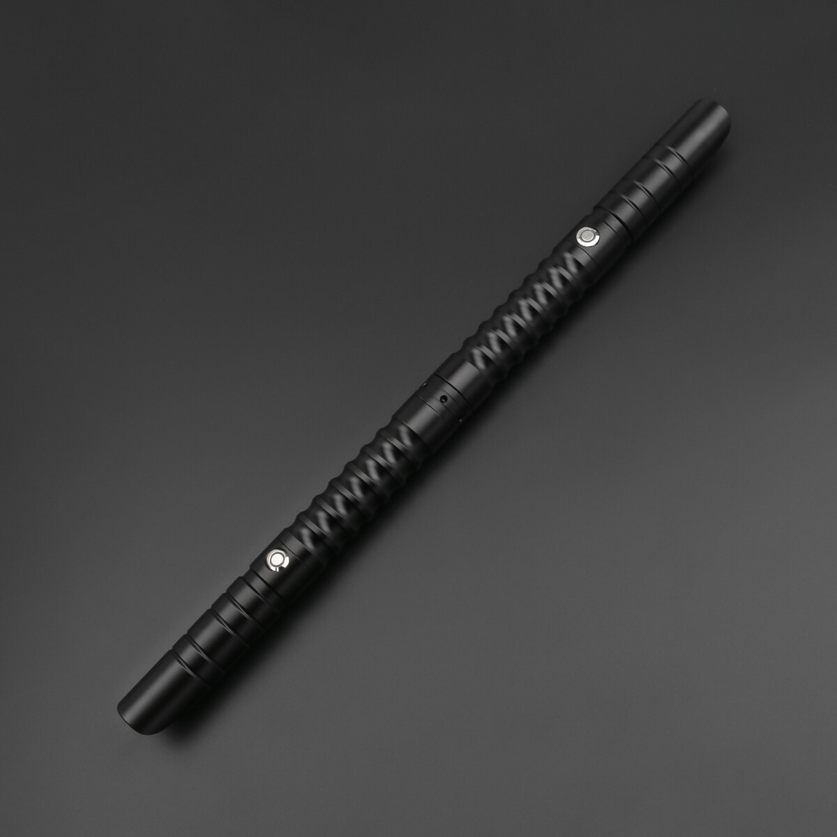 Black Simplex V3 Double-Bladed Duelling Lightsaber - S-RGB