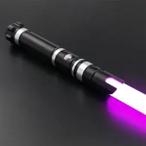 Black Smasher V2 Duelling Lightsaber - S-RGB, view 3