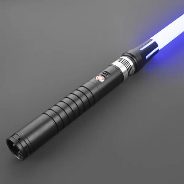 Black Moldex Duelling Lightsaber - RGB-X