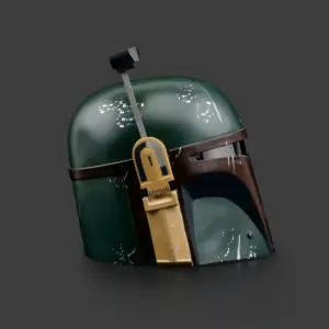 Boba Fett Helmet, view 1