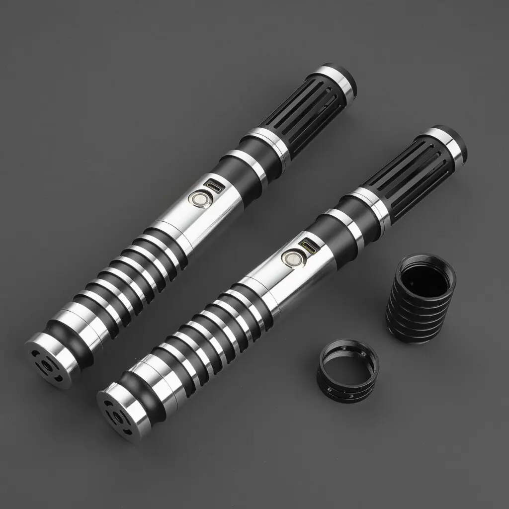 Chaser Double-Bladed Duelling Lightsaber - RGB-X, view 1