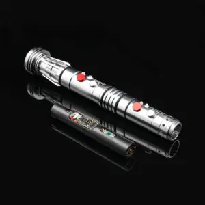 Silver Darth Maul Double-Bladed Lightsaber - SNV4 PRO, view 4