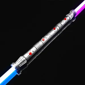 Silver Darth Maul Double-Bladed Lightsaber - SNV4 PRO, view 6