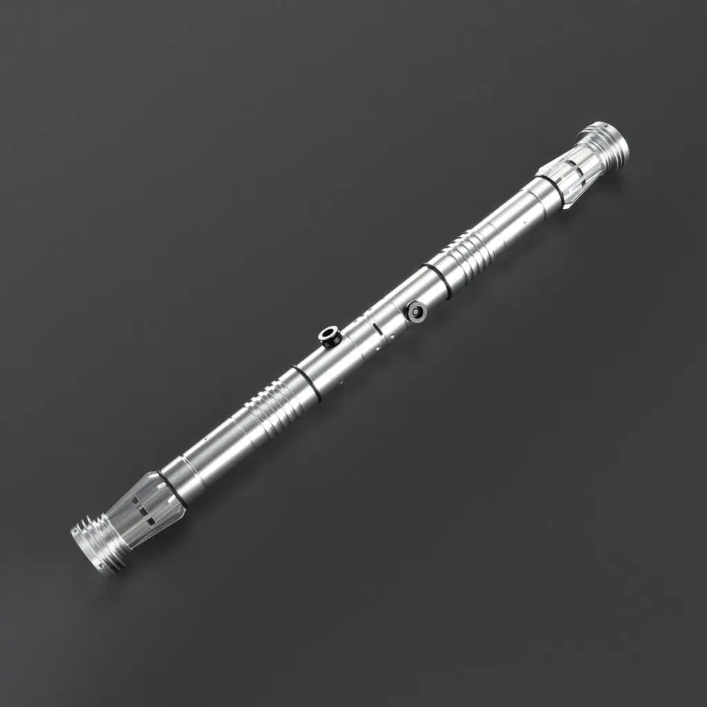 Darth Maul Silver Double-Bladed Lightsaber - Xenopixel V3, view 1