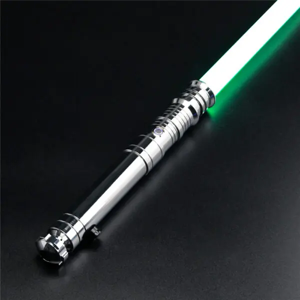 Darth Revan V2 Silver Duelling Lightsaber - S-RGB