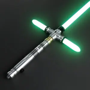 Ezra Bridger Ancient Duelling Crossguard Lightsaber - RGB-X