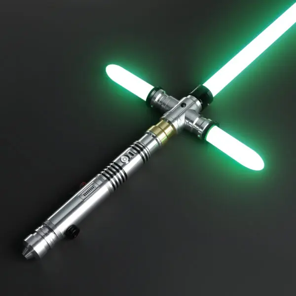 Ezra Bridger Ancient Duelling Crossguard Lightsaber - RGB-X