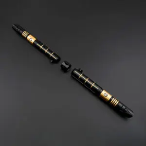 Gold ARTSABERS Double-Bladed Lightsaber - Proffie 2.2, view 1
