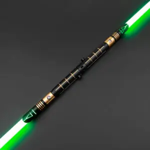 Gold ARTSABERS Double-Bladed Lightsaber - Proffie 2.2