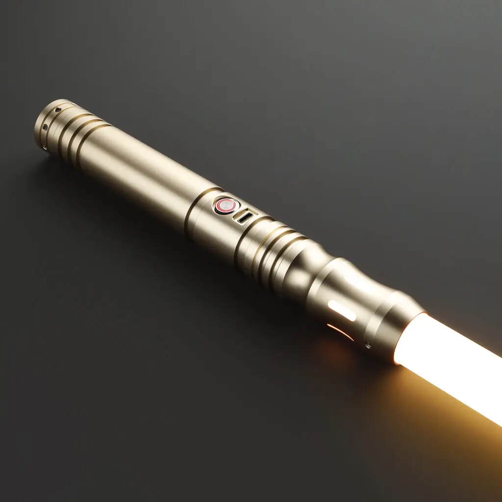 Gold Anost Duelling Lightsaber - RGB-X, view 1