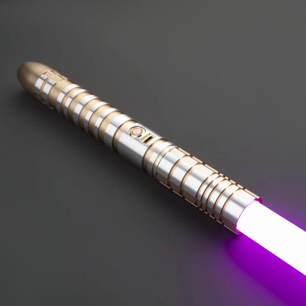 Gold Arrio Lightsaber - Xenopixel V3, view 1