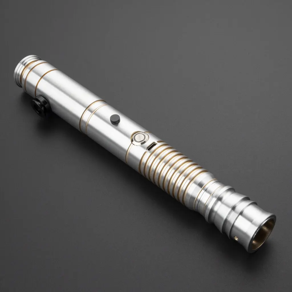 Gold Flamecreep Duelling Lightsaber - RGB-X, view 1