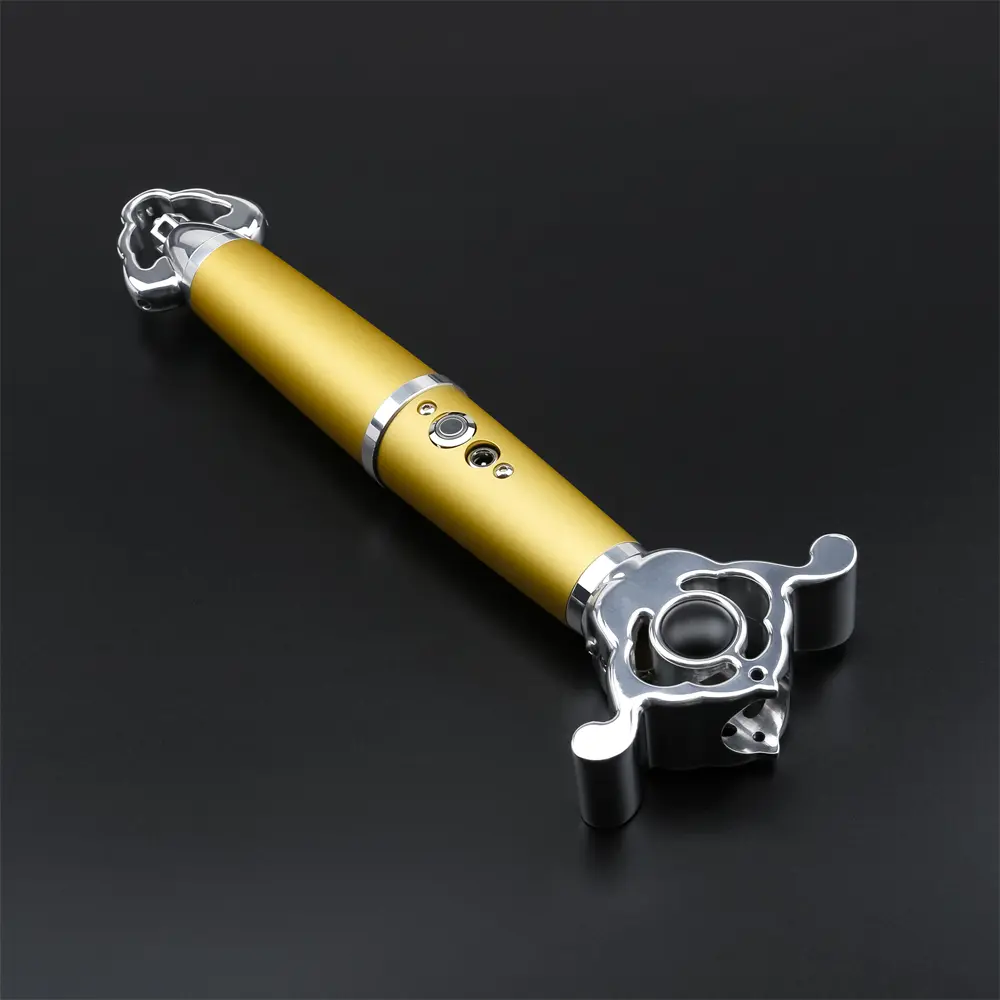 Gold Tai Ji Duelling Lightsaber - S-RGB, view 1