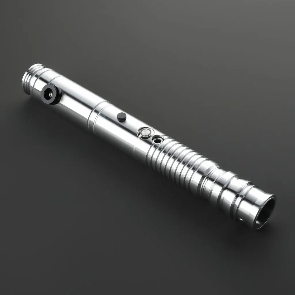 Grey Flamecreep Duelling Lightsaber - RGB-X, view 1