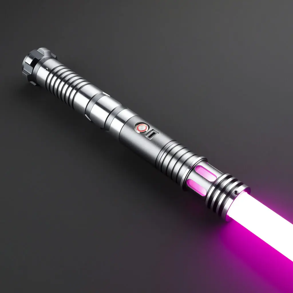 Grey Viper Duelling Lightsaber - RGB-X, view 1