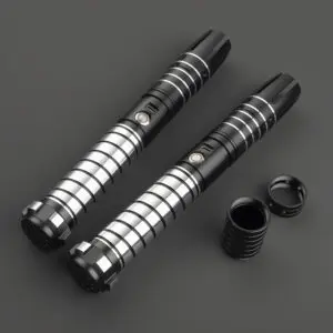Ironstrike Double-Bladed Duelling Lightsaber  - RGB-X, view 1