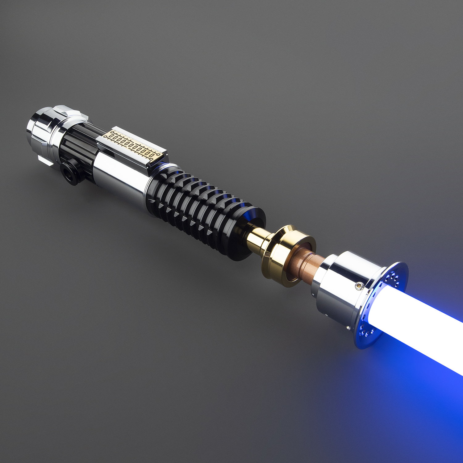 カスタムライトセーバー オビワンケノービ エピソード3 EP3 neopixel Obi Wan Kenobi EP3 Replica Neopixel Lightsaber – SUPERNEOX®