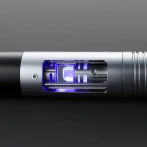 Black Obsirus Duelling Lightsaber - RGB-X, view 4