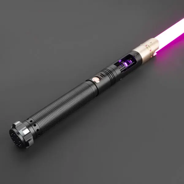 Black Obsirus Duelling Lightsaber - RGB-X